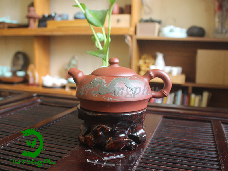 Ấm Tử Sa Hư Biến Thanh Long - ATS997